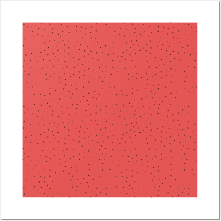 Black Spots On Red Posters and Art